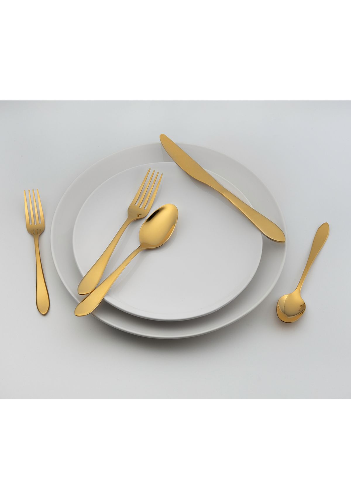 Delia Gold 20-Piece Flatware Set