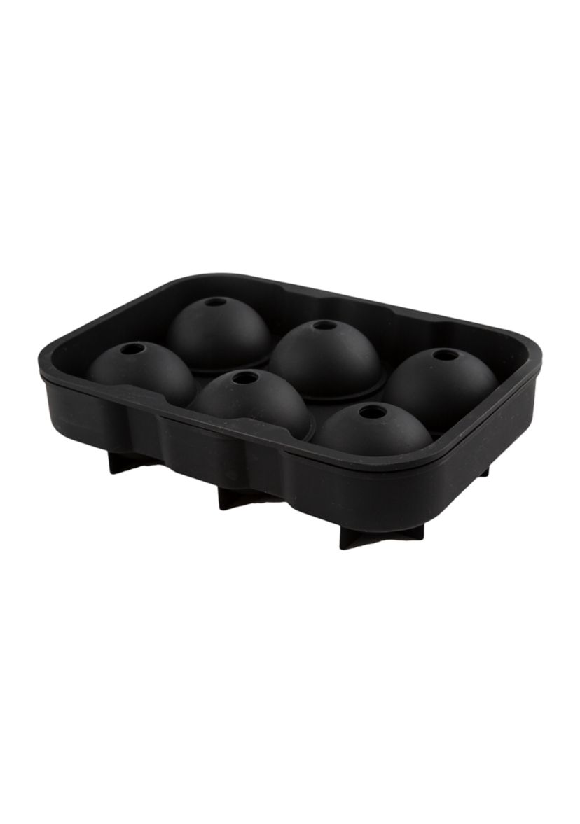 6-Sphere 1.75 Inch Black Ice Mold
