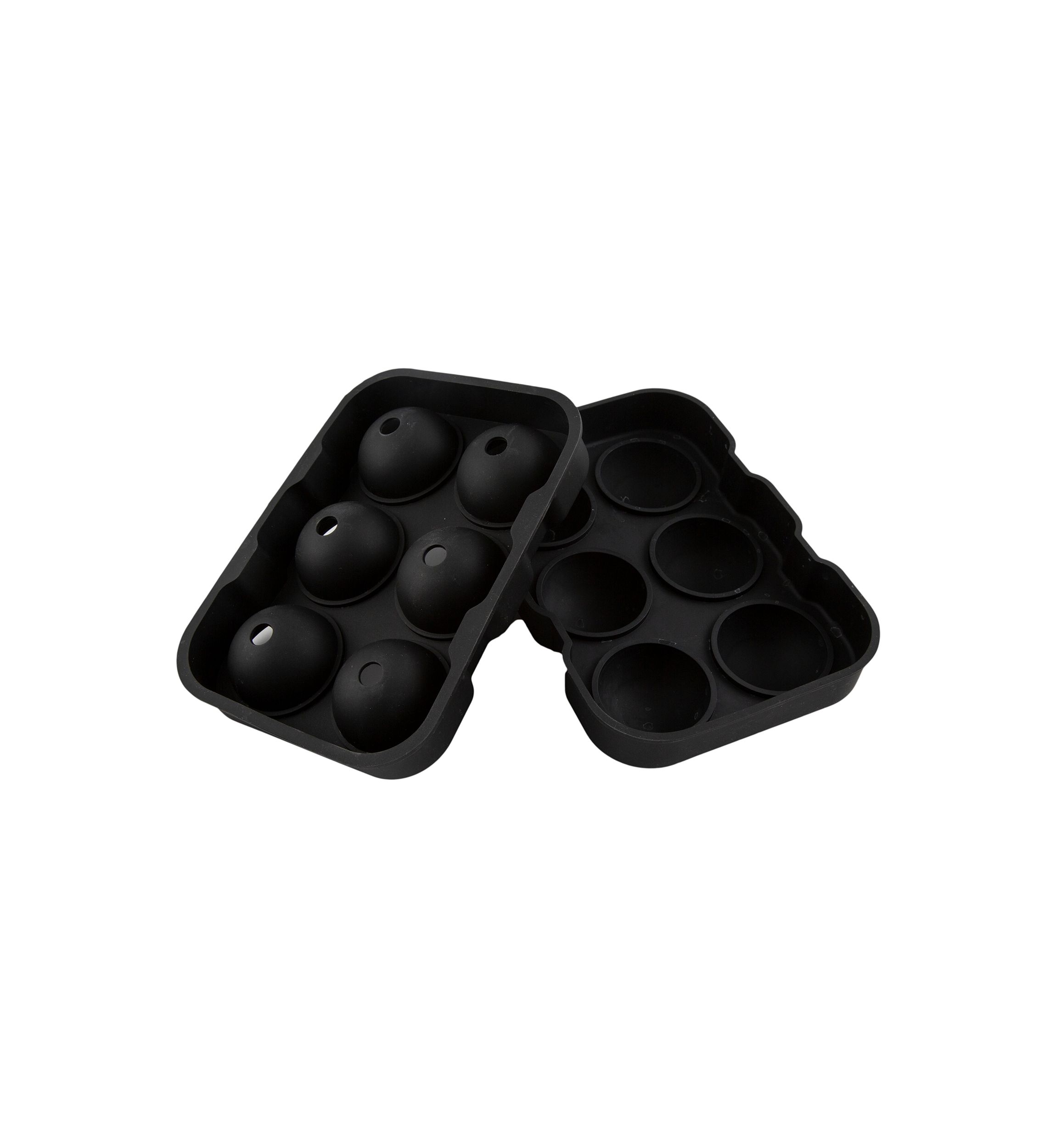 6-Sphere 1.75 Inch Black Ice Mold
