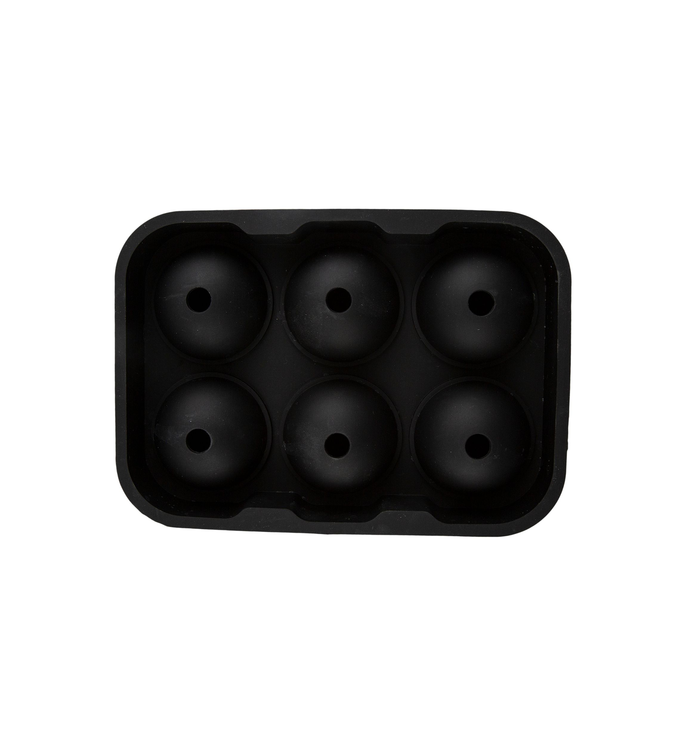 6-Sphere 1.75 Inch Black Ice Mold