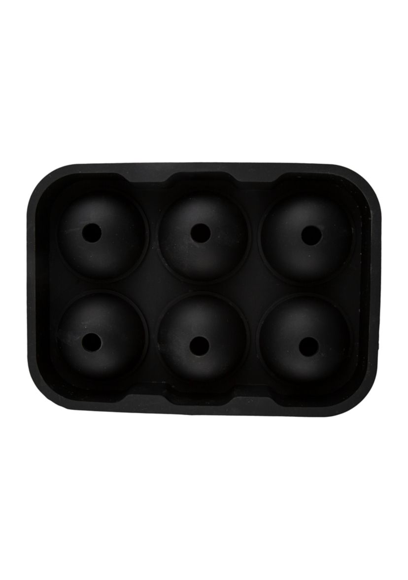 6-Sphere 1.75 Inch Black Ice Mold