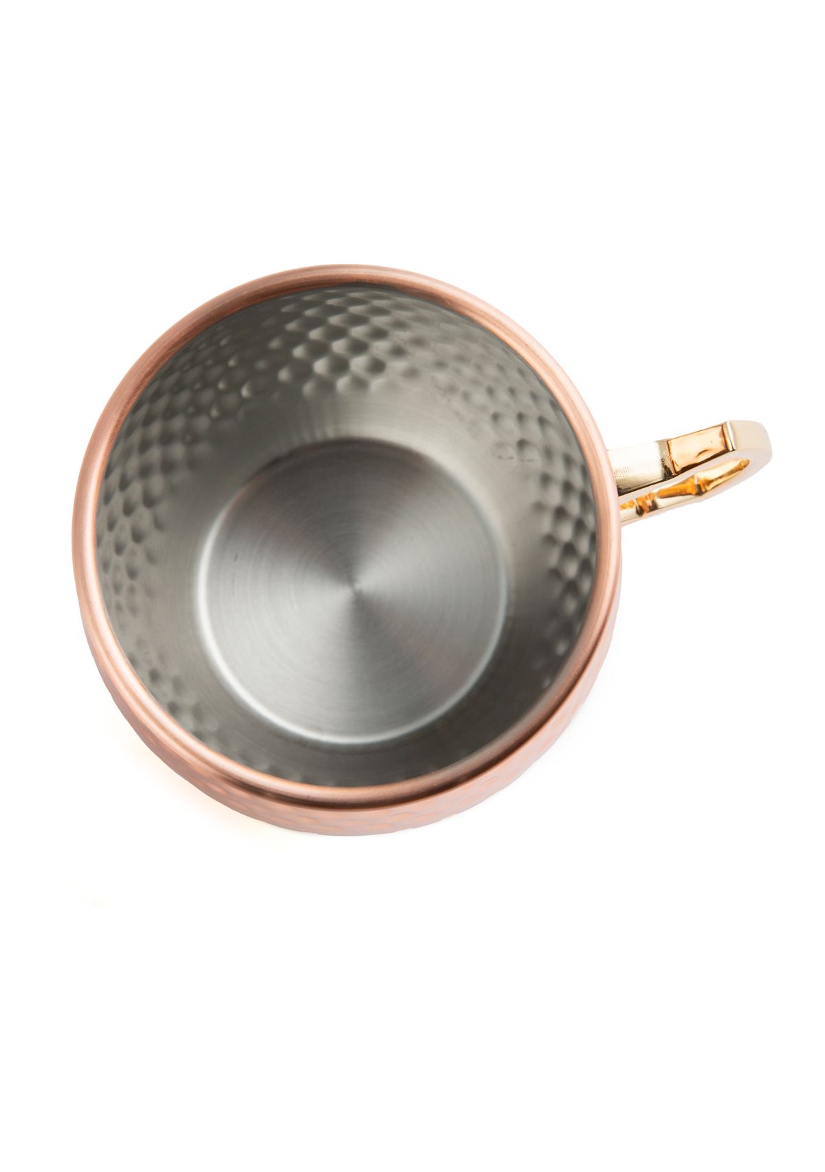 2 Pack of Hammered Copper Moscow Mule Mugs