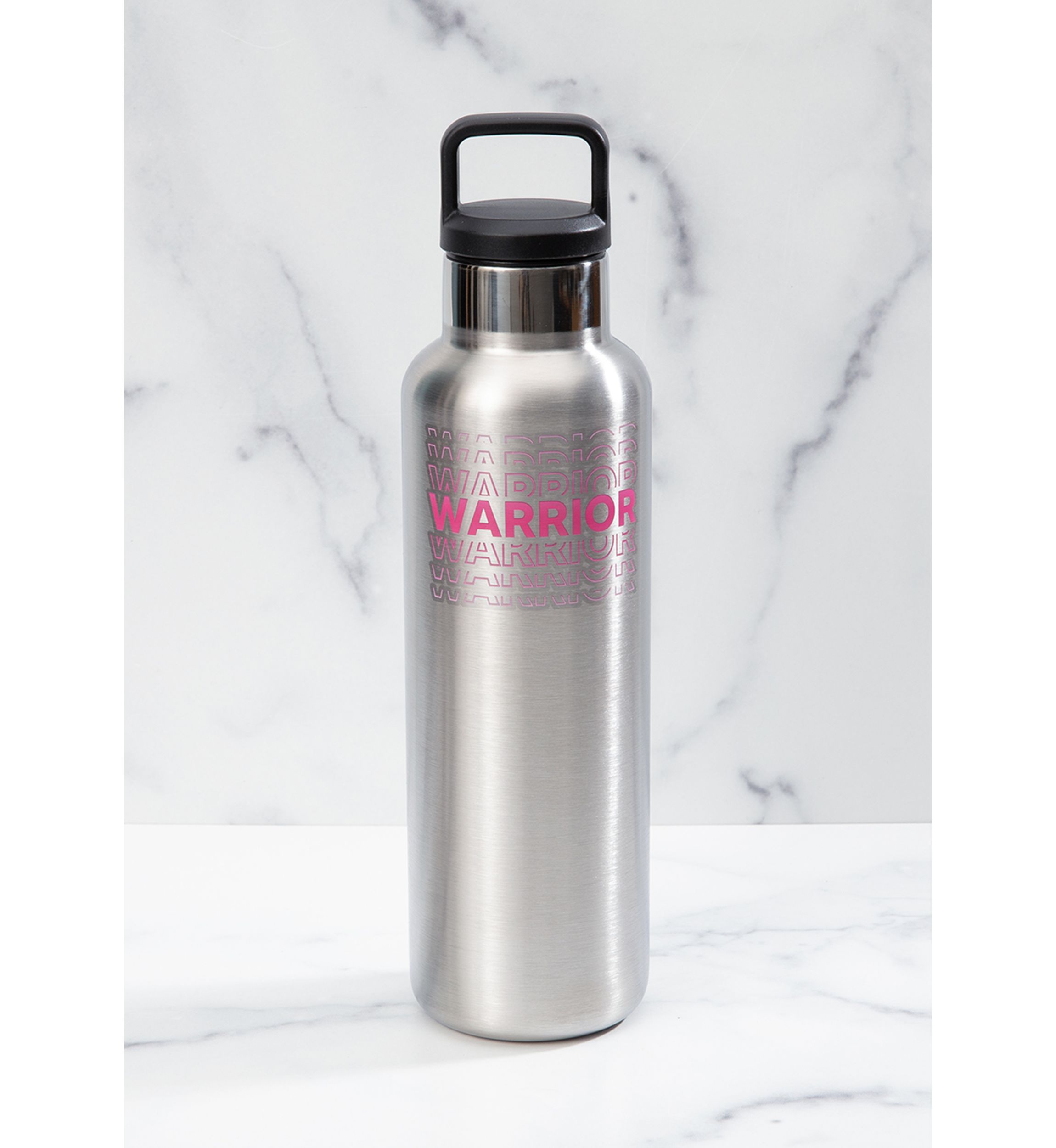 Stainless Steel Warrior Insulated Bottle - 18 Ounces