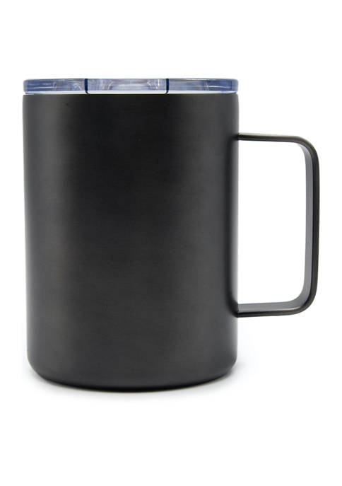 Cambridge Silversmiths 16 Ounce Black Insulated Coffee Mug