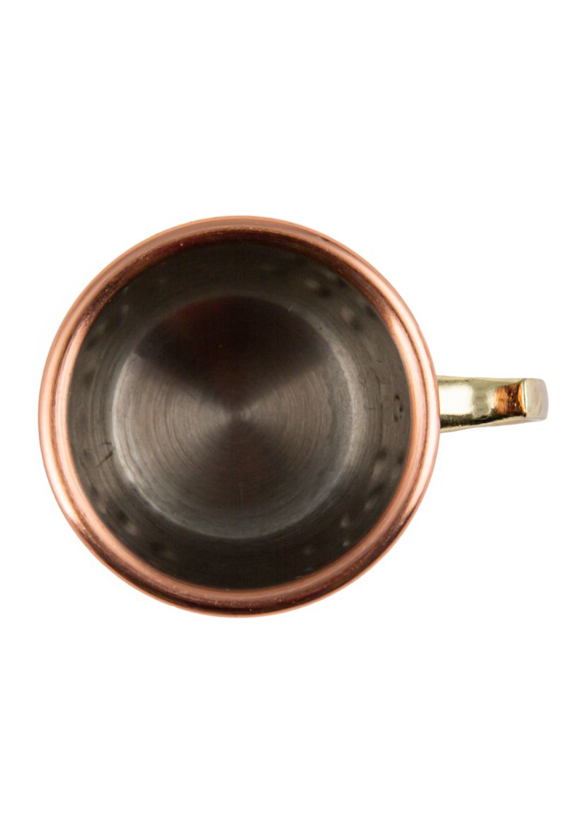4 Pack of Hammered Copper Mini Moscow Mule Mug Shot Glasses