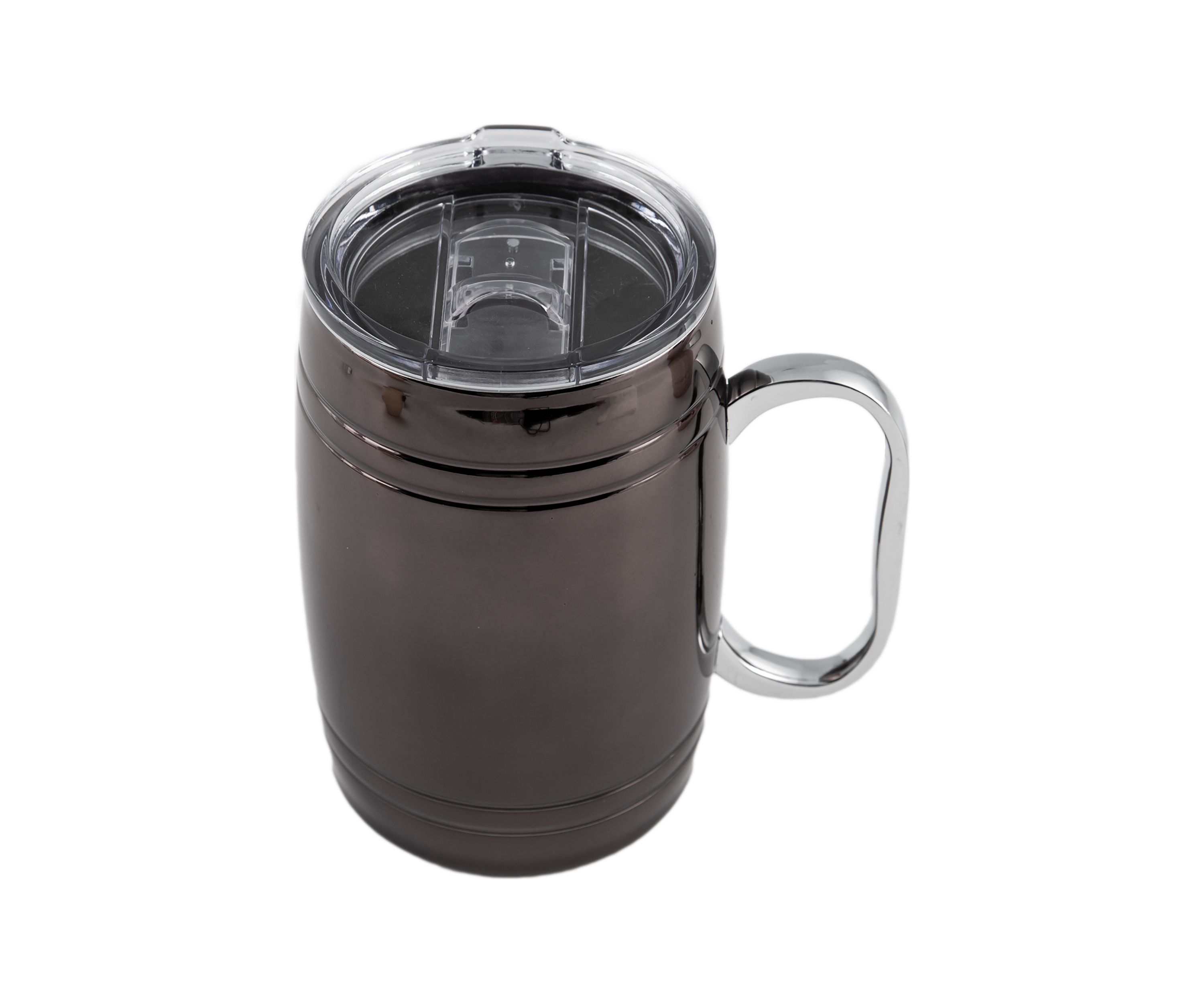20 Ounce Insulated Black Beer Mug