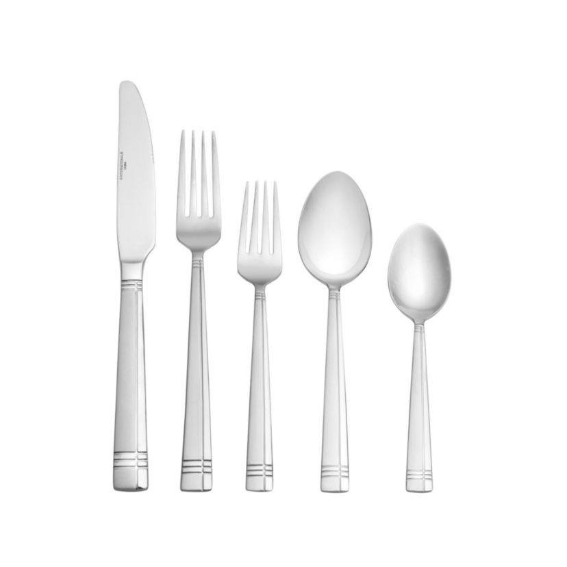 International Silver Dawson Frost 20-pc Flatware Set, Service for 4