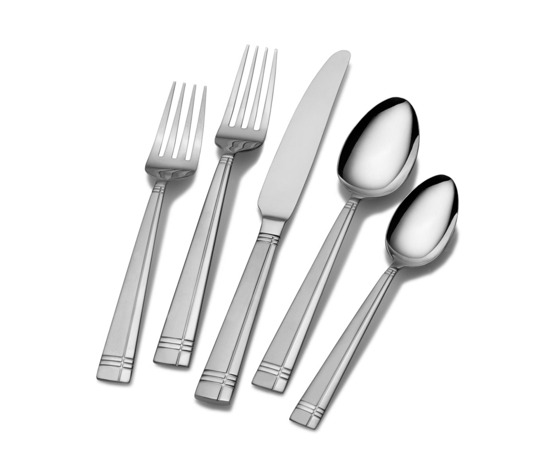 International Silver Dawson Frost 20-pc Flatware Set, Service for 4