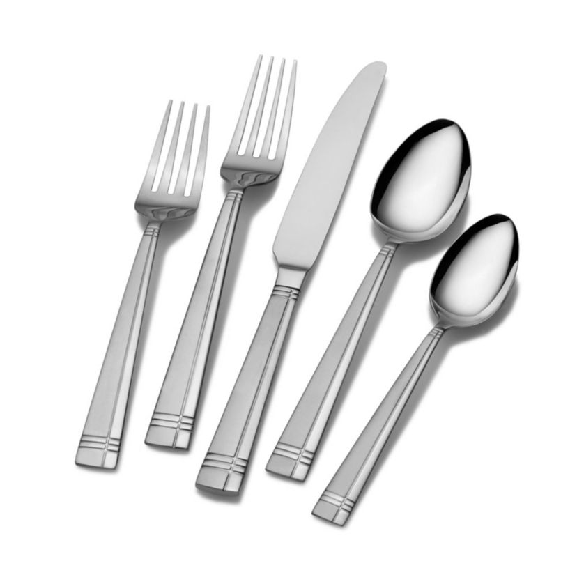 International Silver Dawson Frost 20-pc Flatware Set, Service for 4