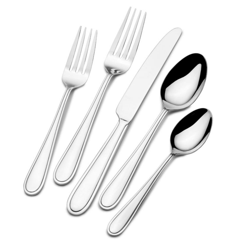 Gourmet Basics by Mikasa Westfield Frost 20-pc Flatware Set, Service for 4