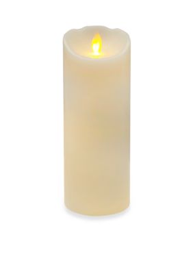 mikasa reflections led tealight with realistic flame set white