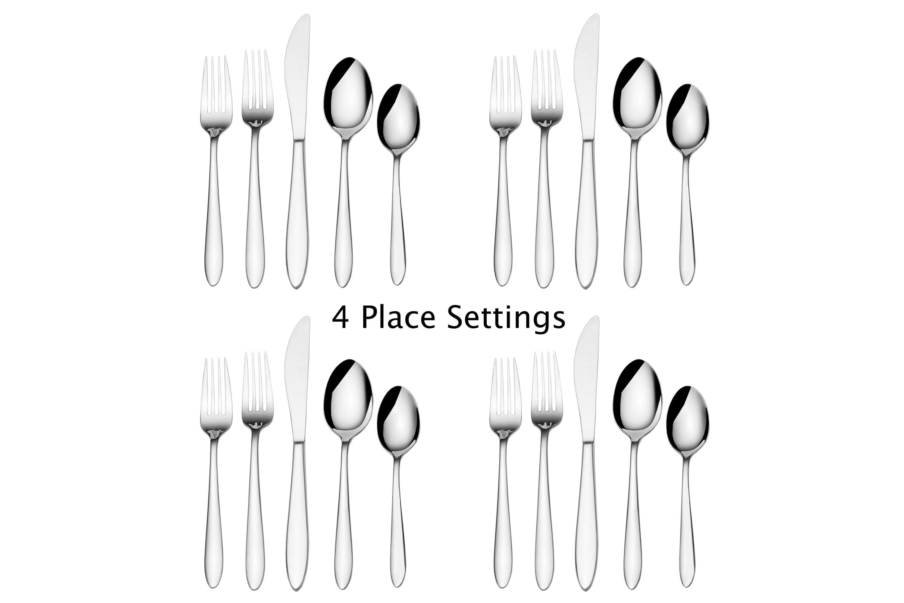International Silver Felice 20-pc Flatware Set, Service for 4