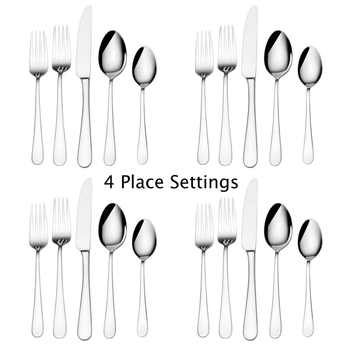 International Silver Lisbon 20-pc Flatware Set, Service for 4