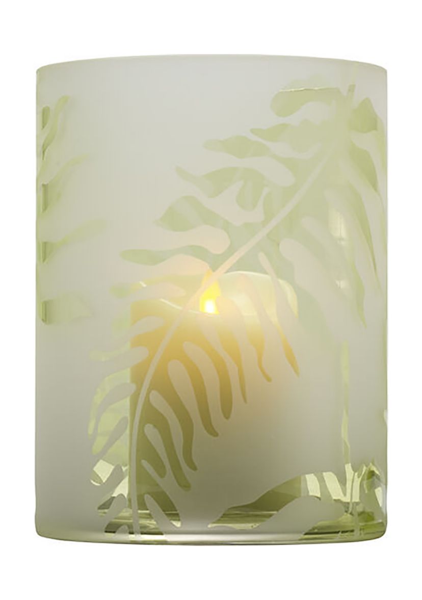 Phylo Leaf Glass Hurricane