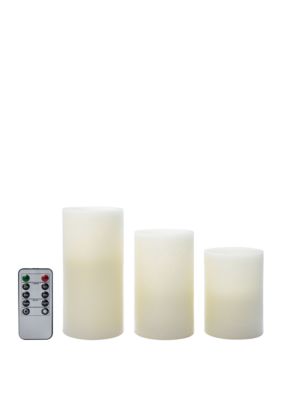 mikasa reflections led candle with realistic flam