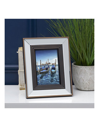 4 x 6 Inch Mikasa Mirror Frame with Easel