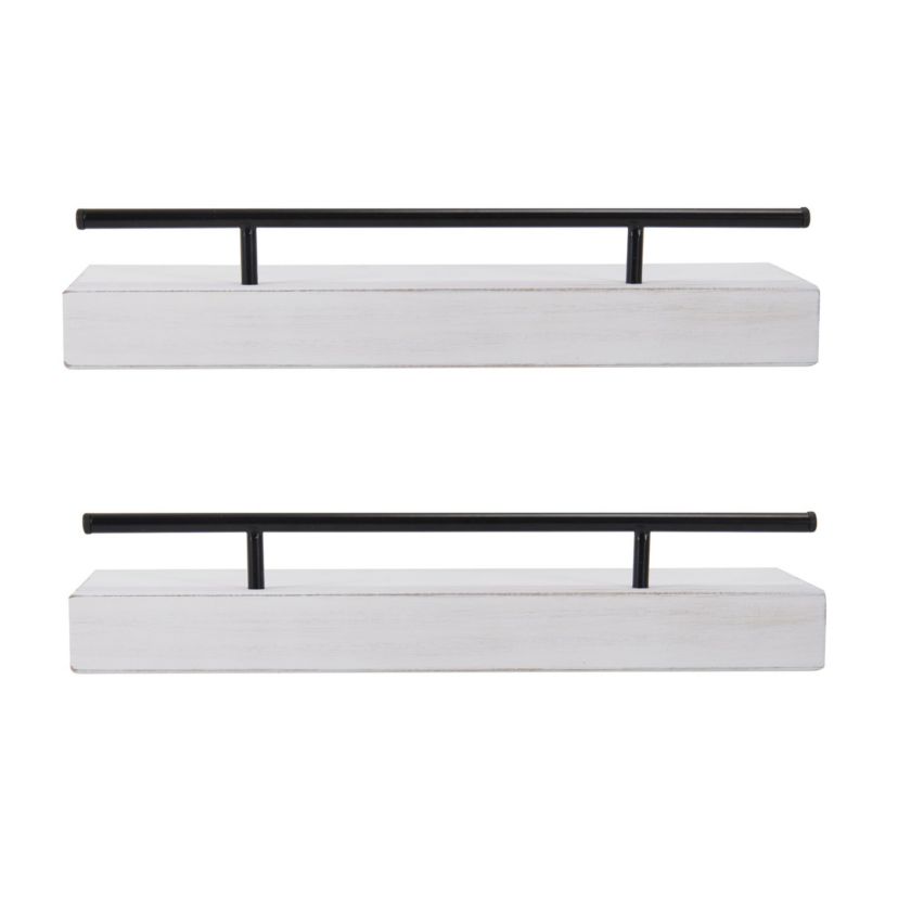 Floating Molding Shelves for Bedroom, Living Room, Bathroom, Kitchen, Nursery, Set of 5, Espresso
