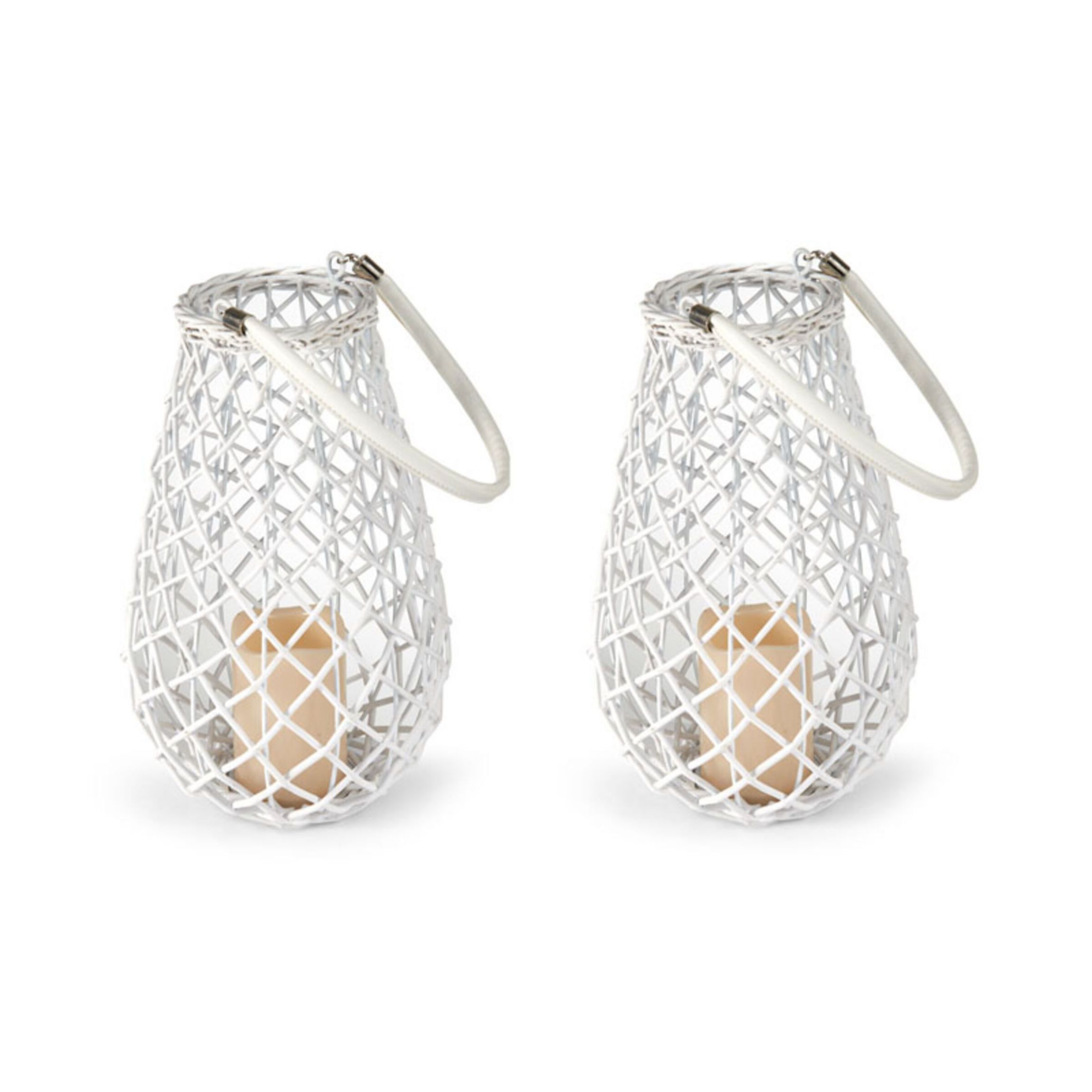 Set Of 2 LED Lantern, 13 Inch