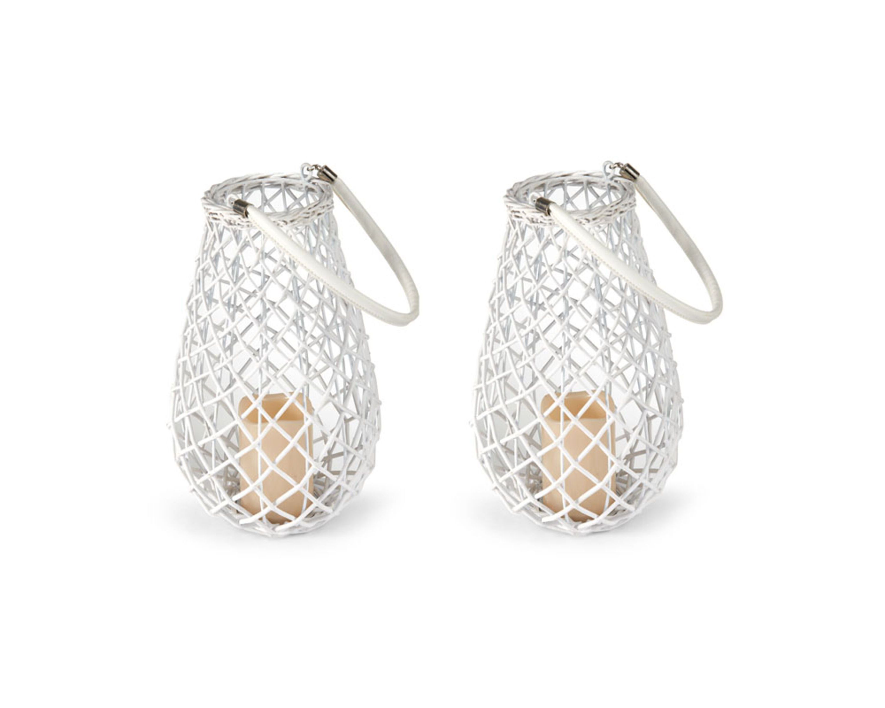 Set Of 2 LED Lantern, 13 Inch