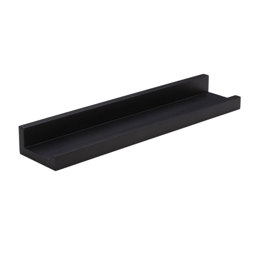 Floating Arc Wall Shelves for Nursery, Bedroom, Living Room, Kitchen, Set of 2, White
