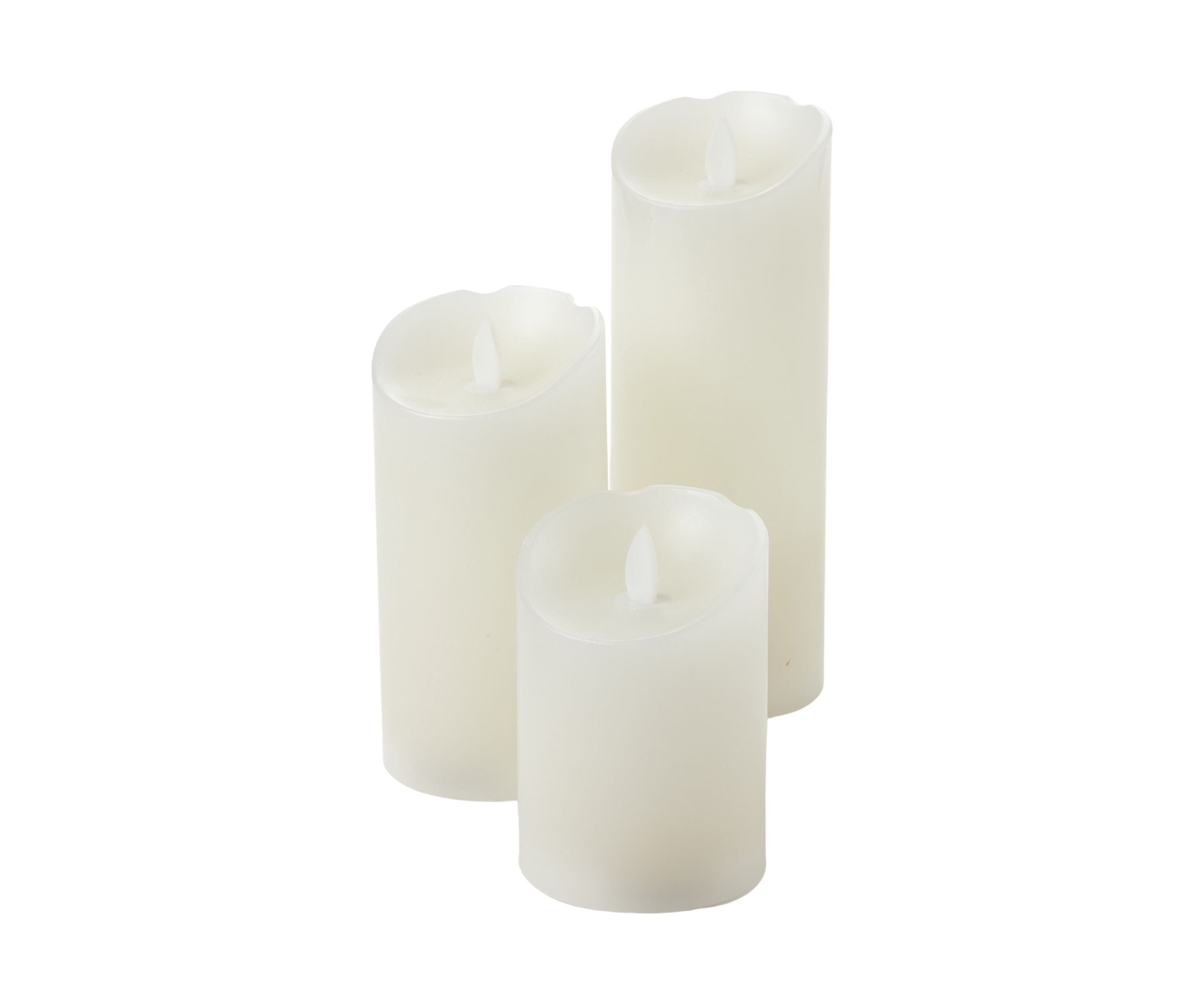 Realistic LED Flameless Pillar Candle