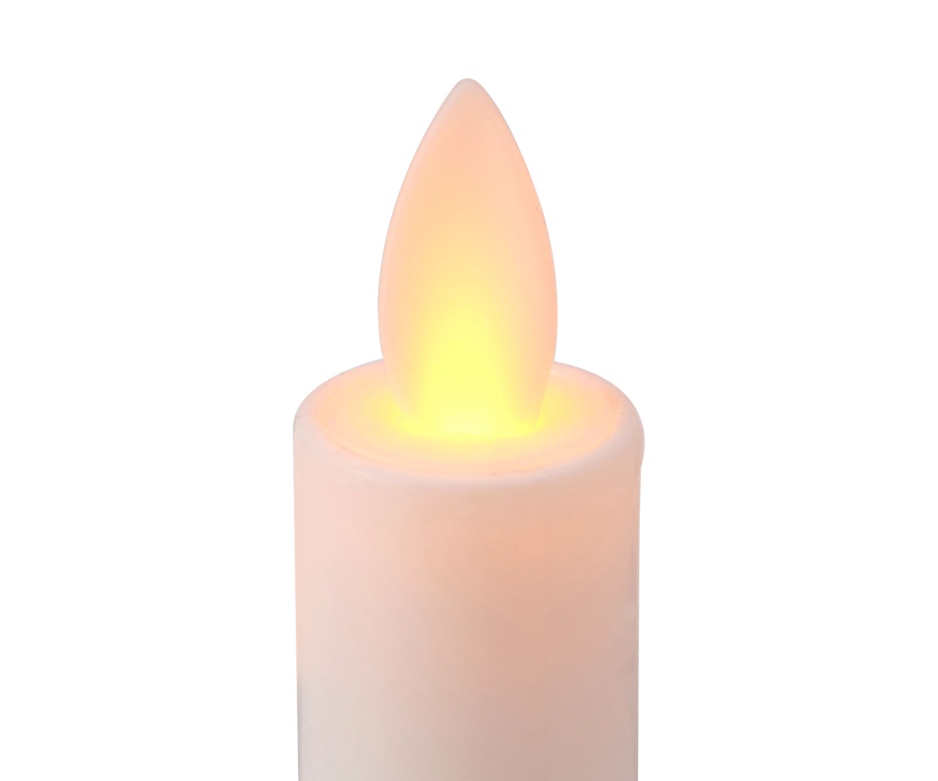 Battery Powered Tapered Candles - Set of 4