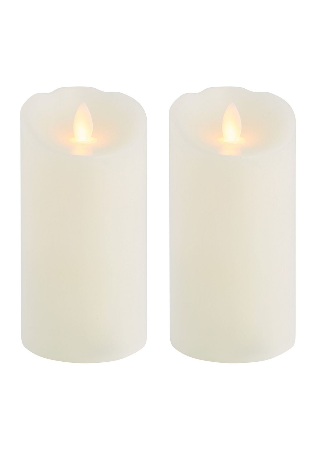 Set of 2 Realistic LED Candles