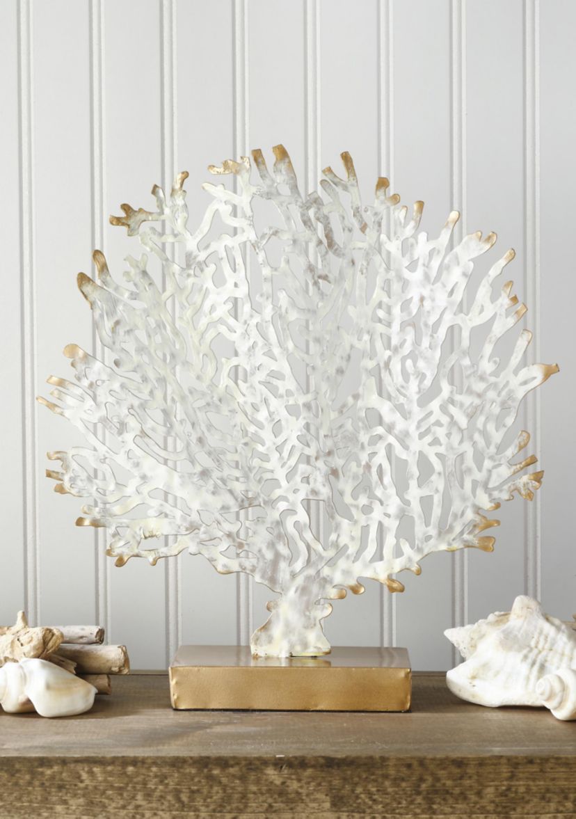 Metal Coral Tabletop Décor