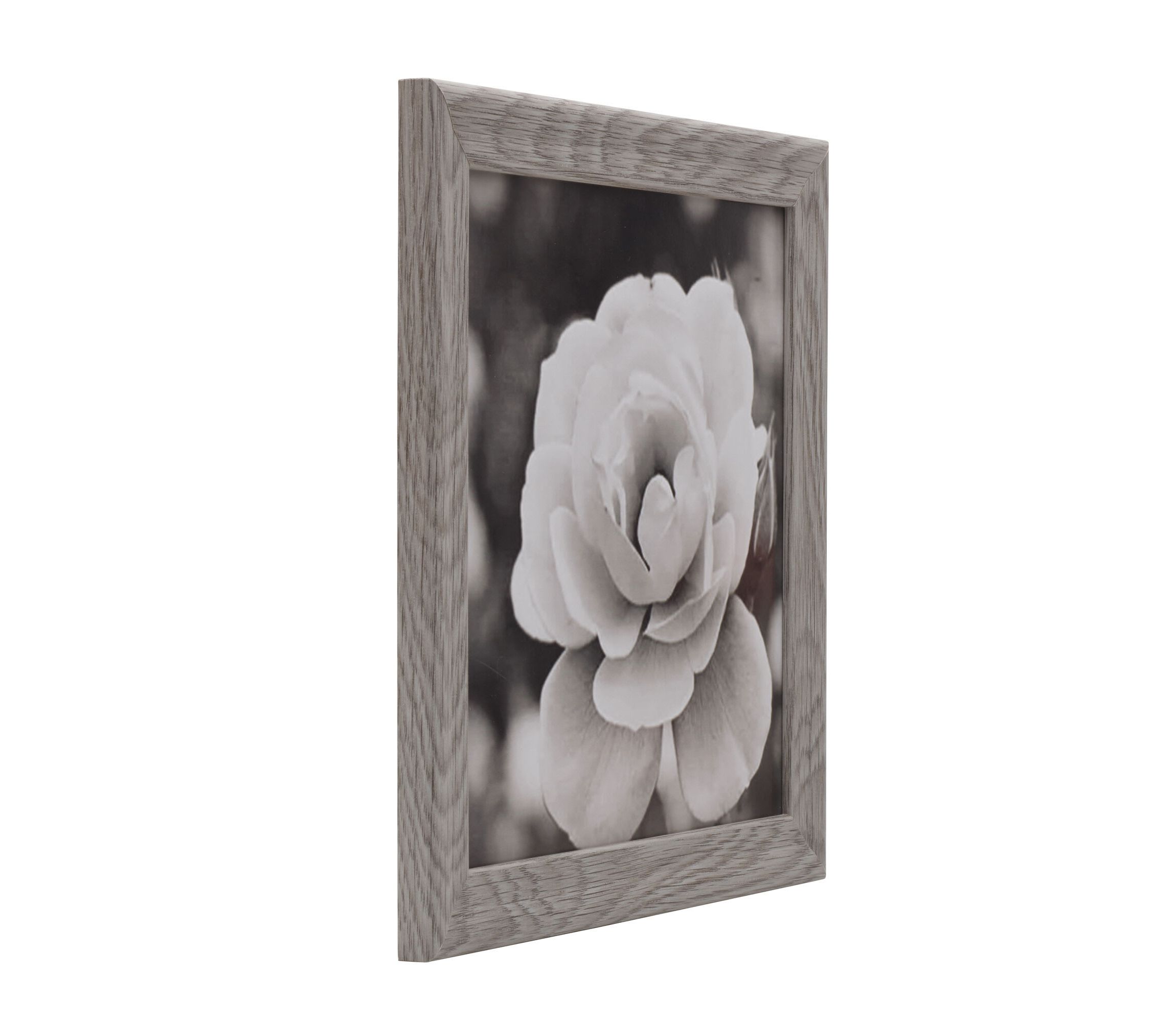 Set of 9 9.25-in Photo Frames-8-in x 8-in Photos, Gray