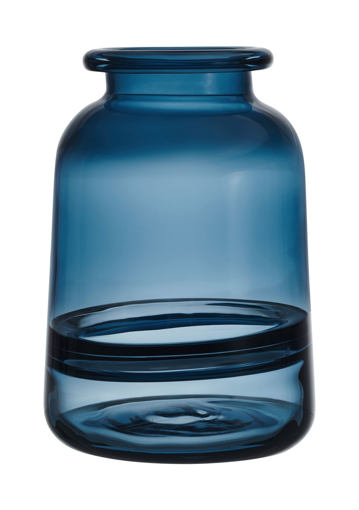 Blue Glass Vase