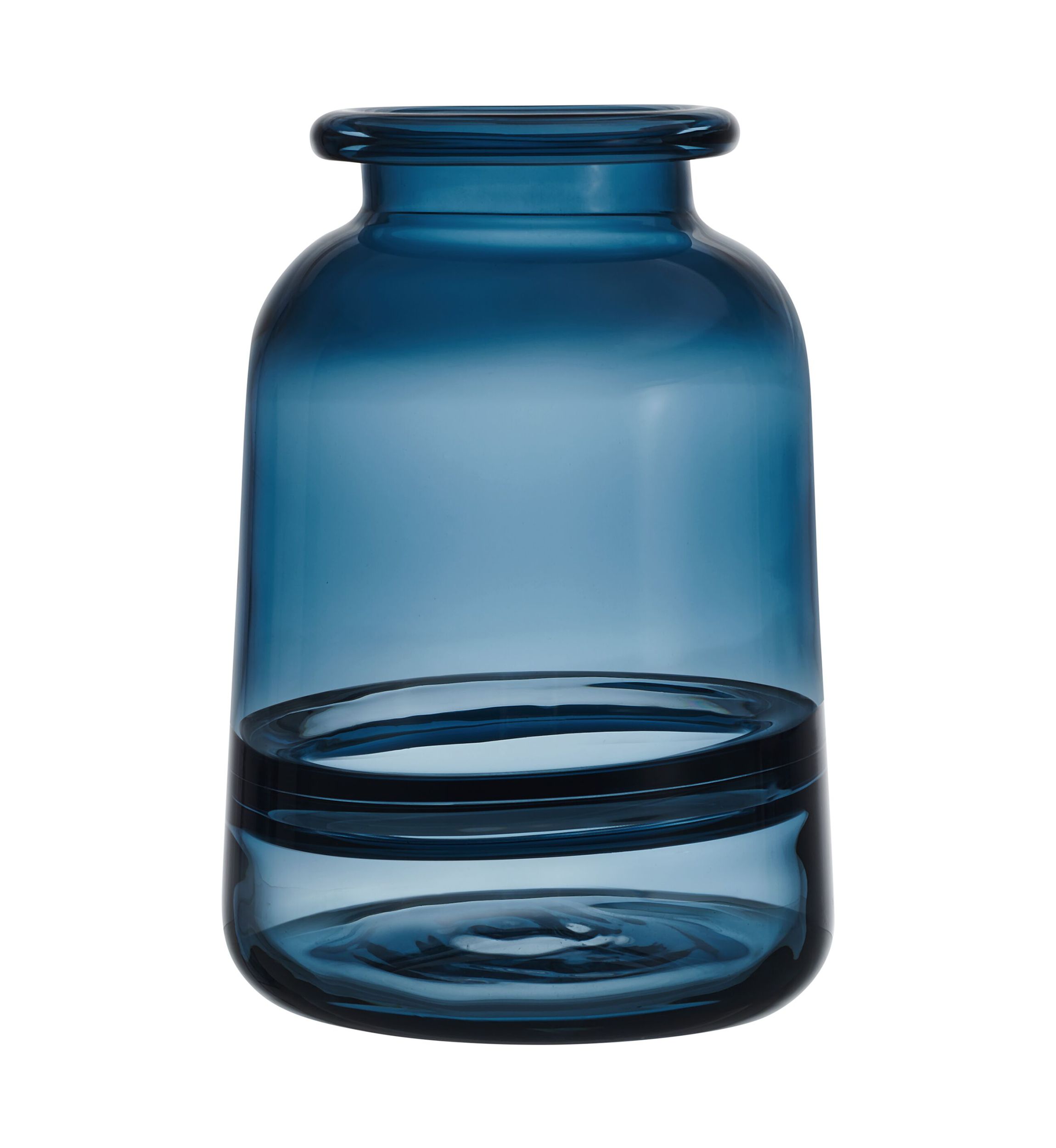 Blue Glass Vase