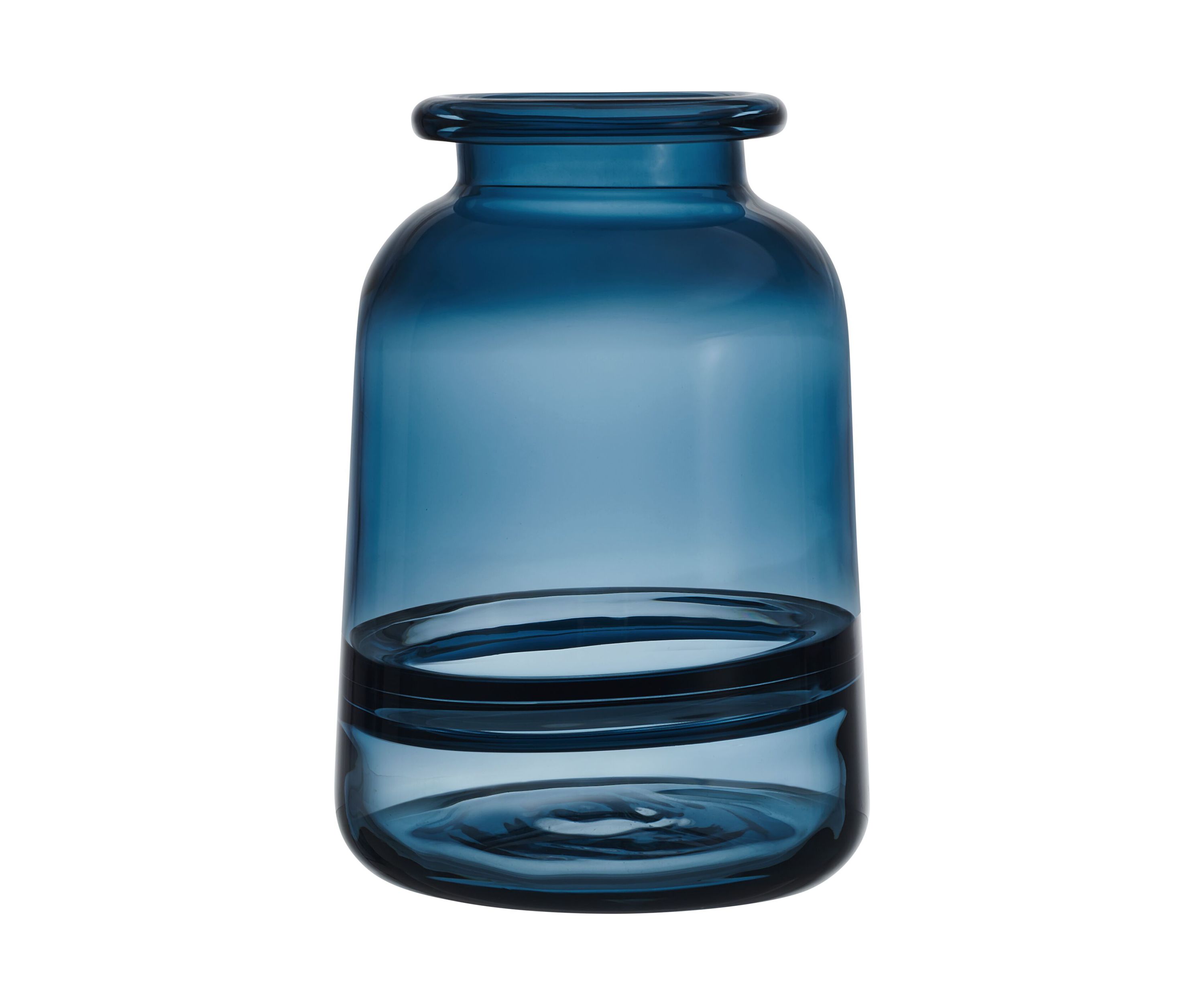 Blue Glass Vase