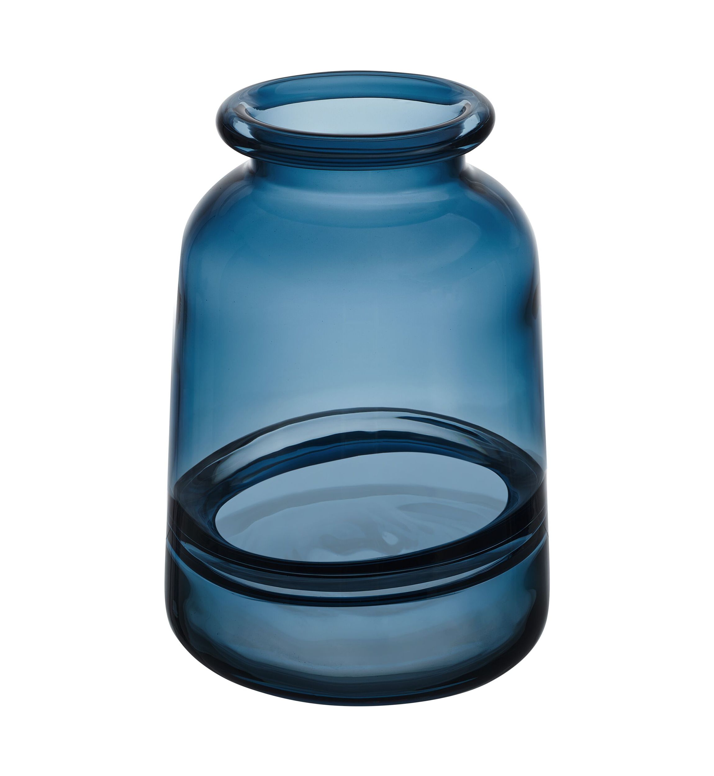 Blue Glass Vase