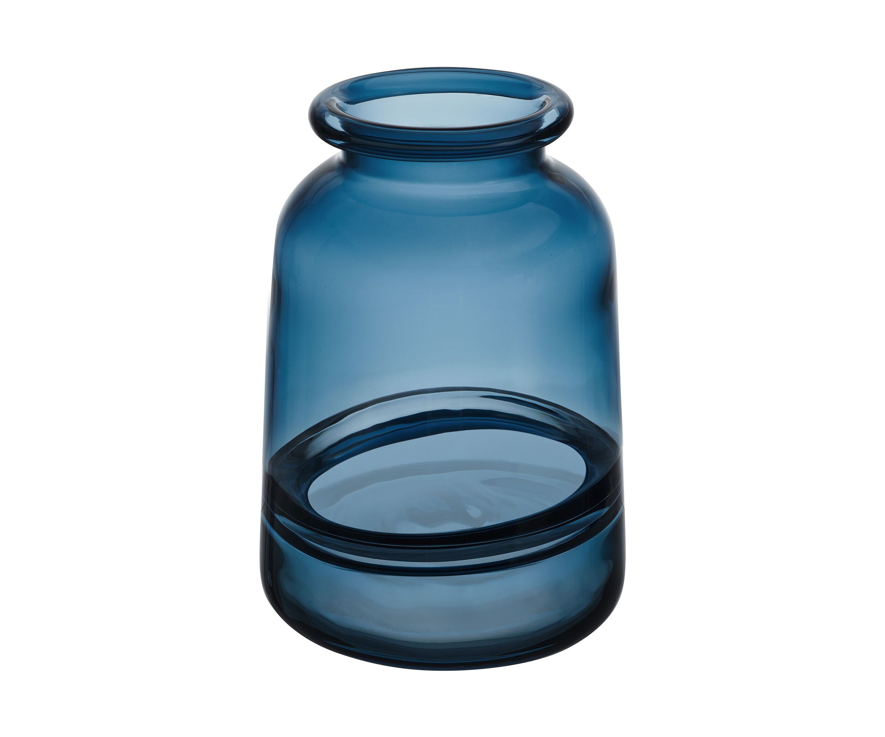 Blue Glass Vase