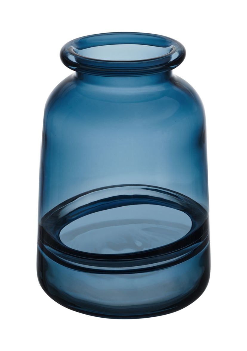 Blue Glass Vase