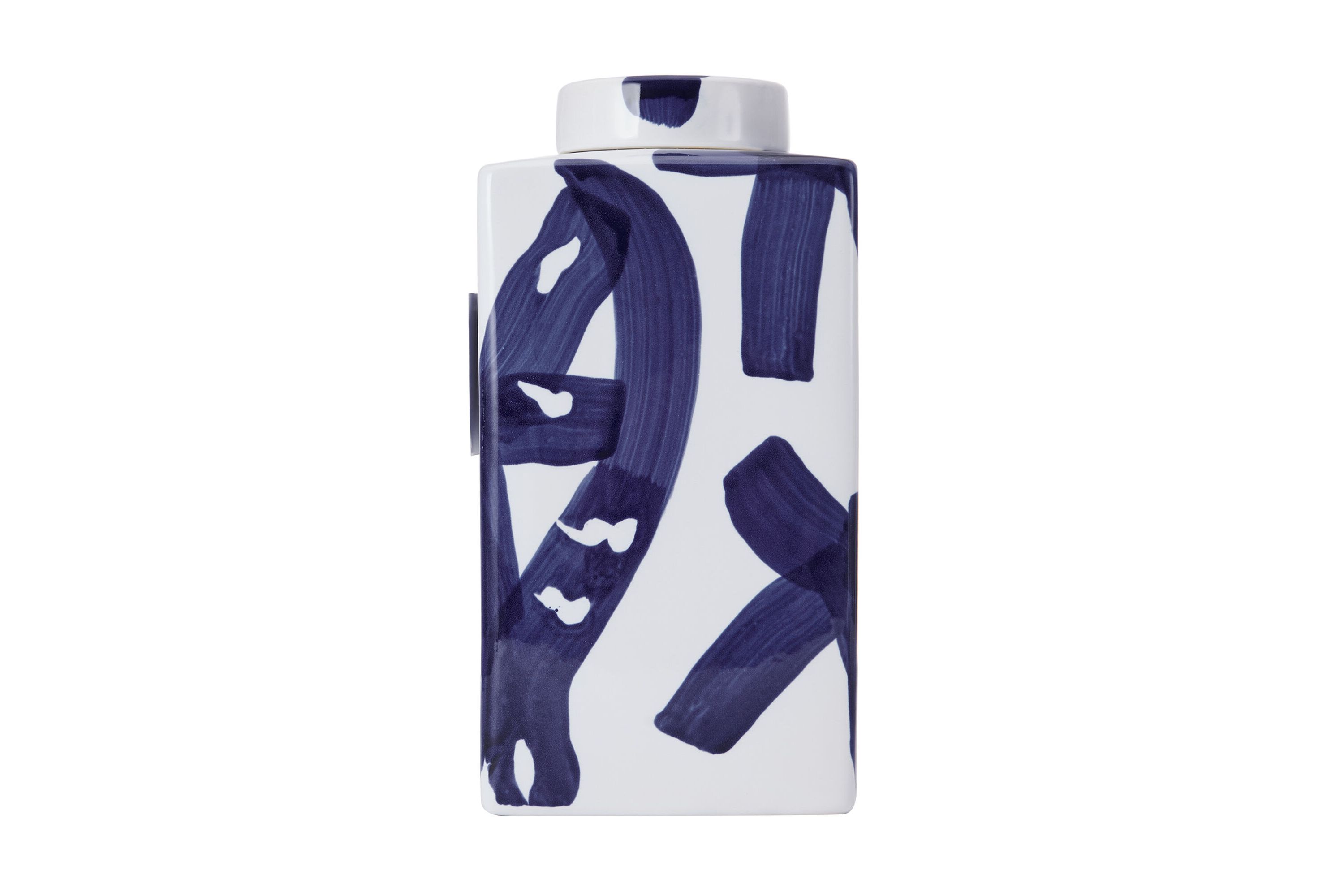 11-in Blue/White Ginger Jar