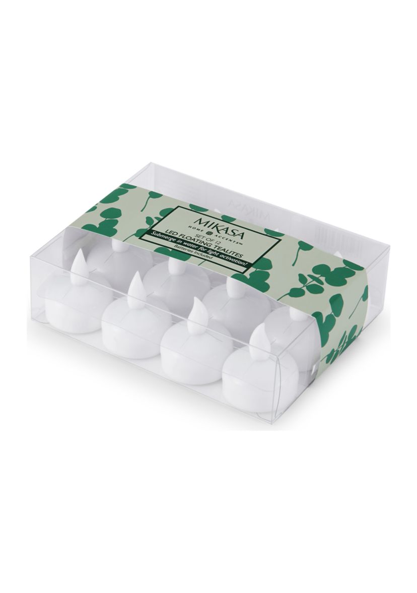 Set of 12 Floating LED Tealights