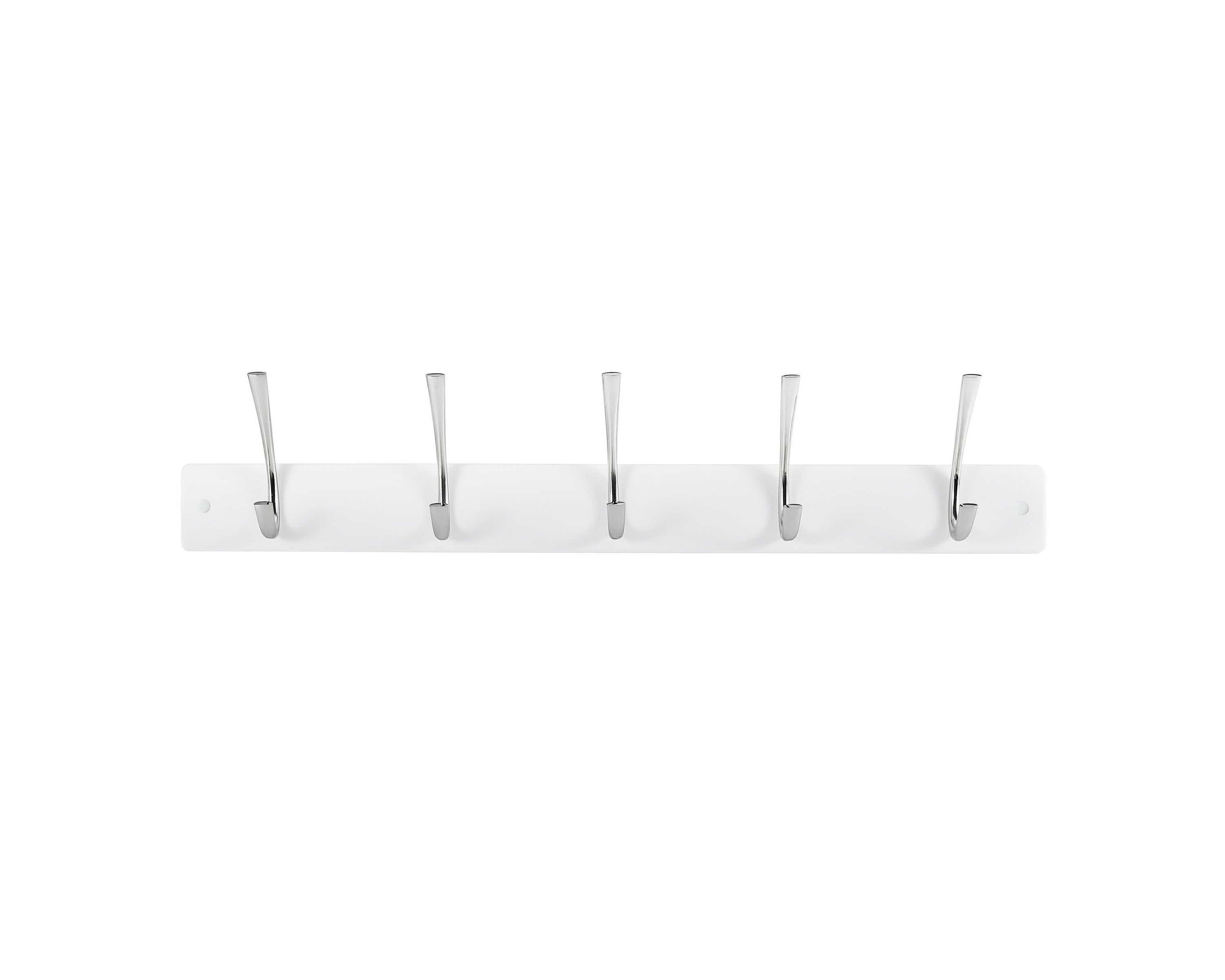 Wall Mounted Coat Rack for Entry Way, Bathroom, Bedroom, Laundry Room, Closet, Office, Garage, Each Hook Supports 7lbs, 5 Hook