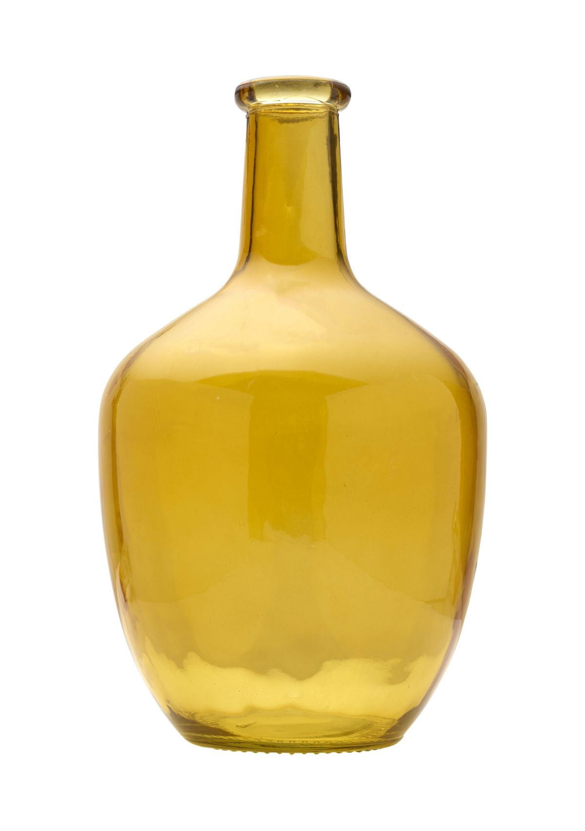 Elements Amber Bulb Glass Vase