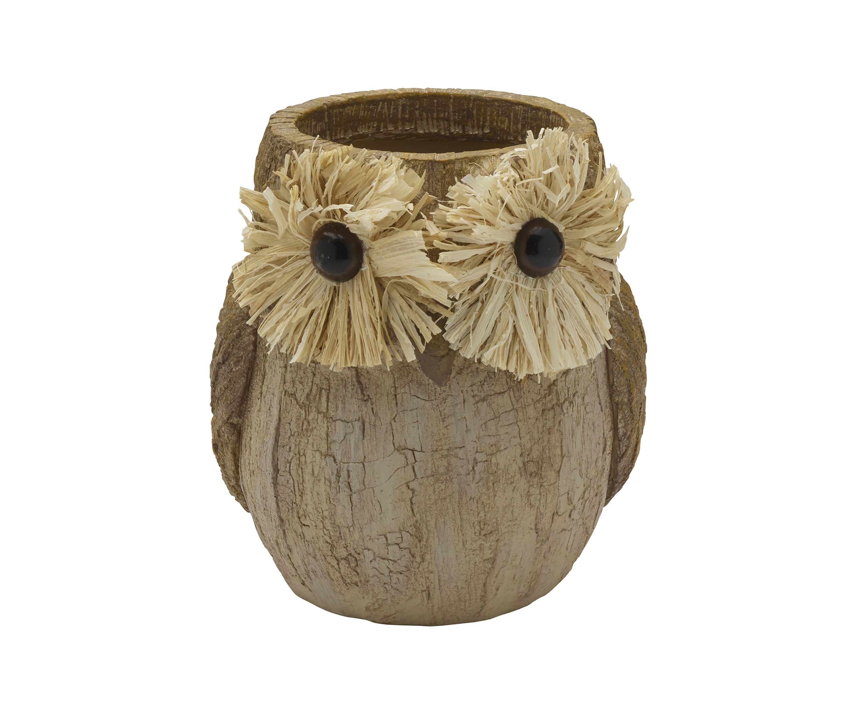 Elements Resin Owl Figurine