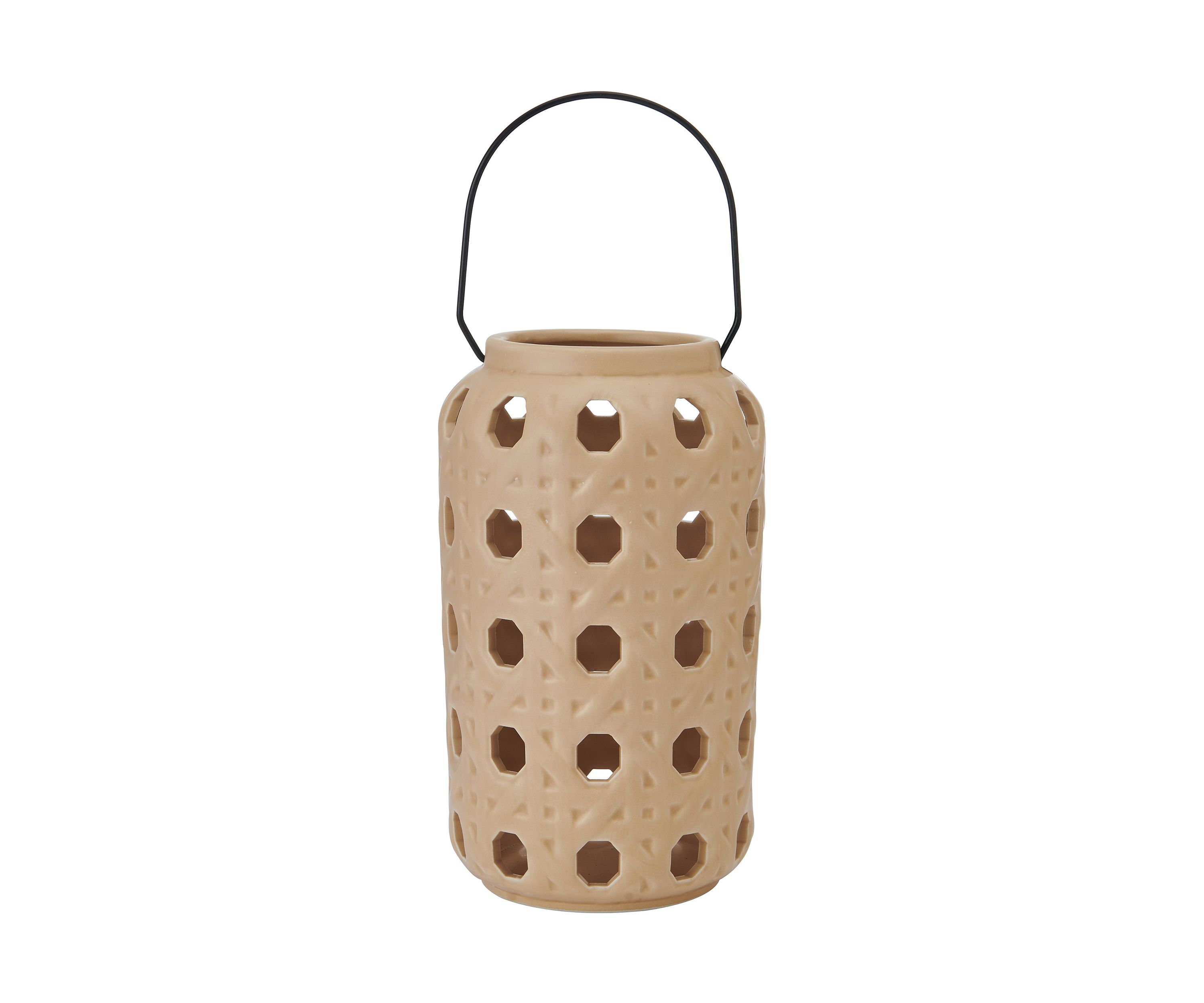 Thatched Pattern Ceramic Vase