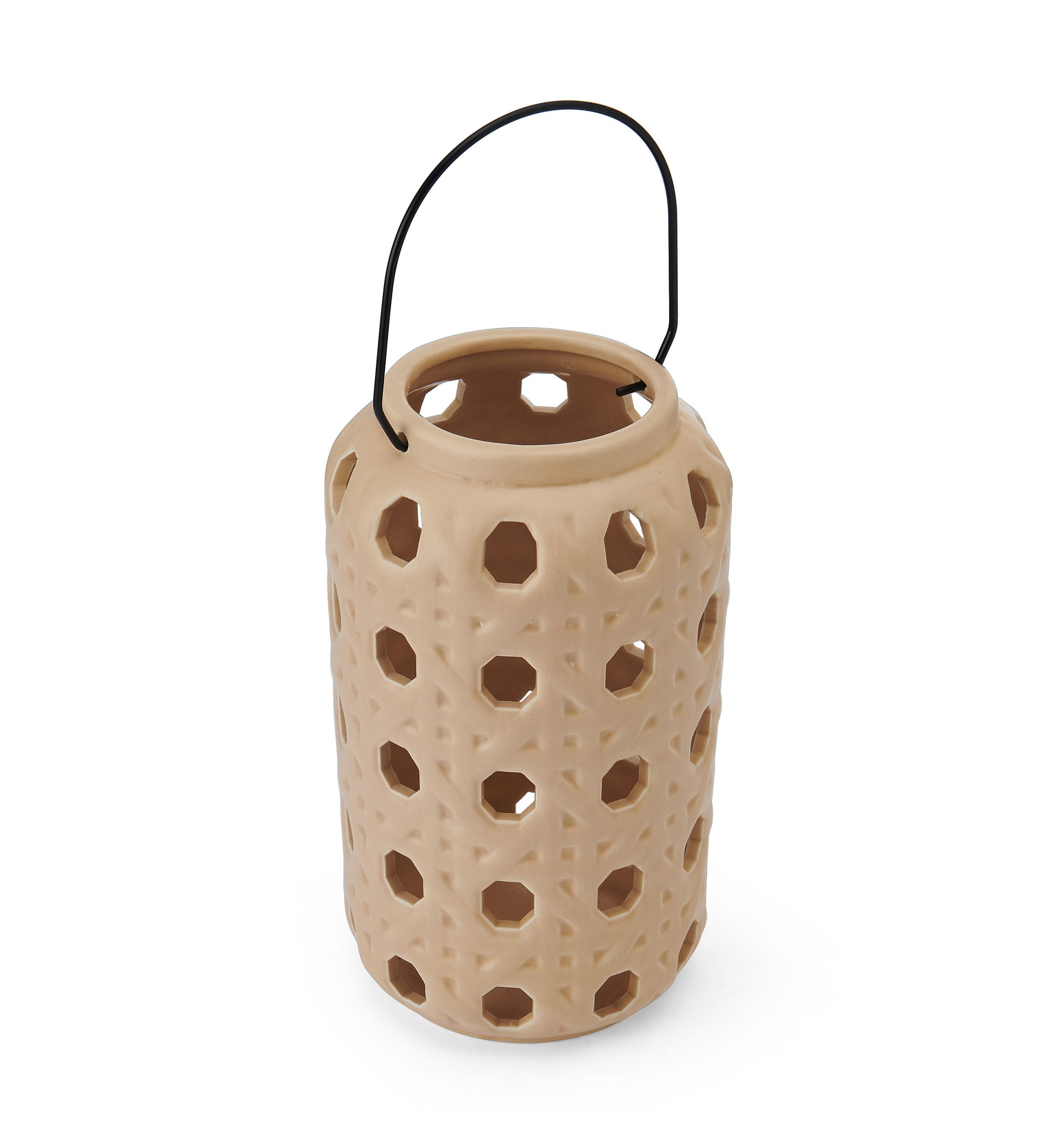 Thatched Pattern Ceramic Vase