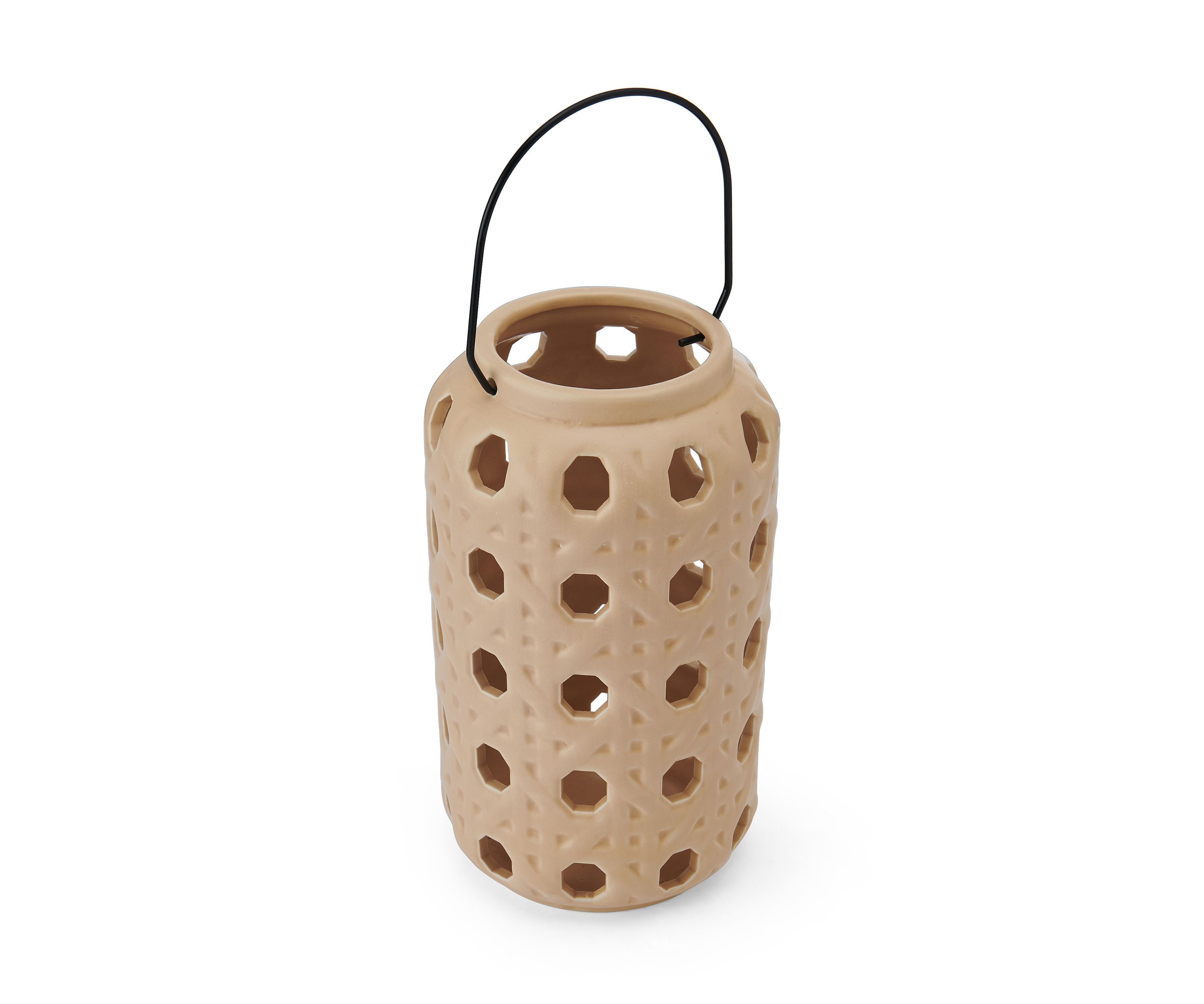 Thatched Pattern Ceramic Vase