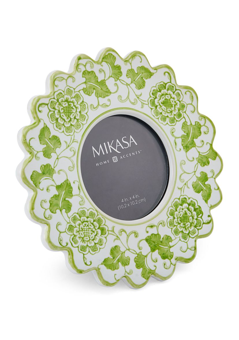 Ceramic Daisy Wavy Photo Frame 