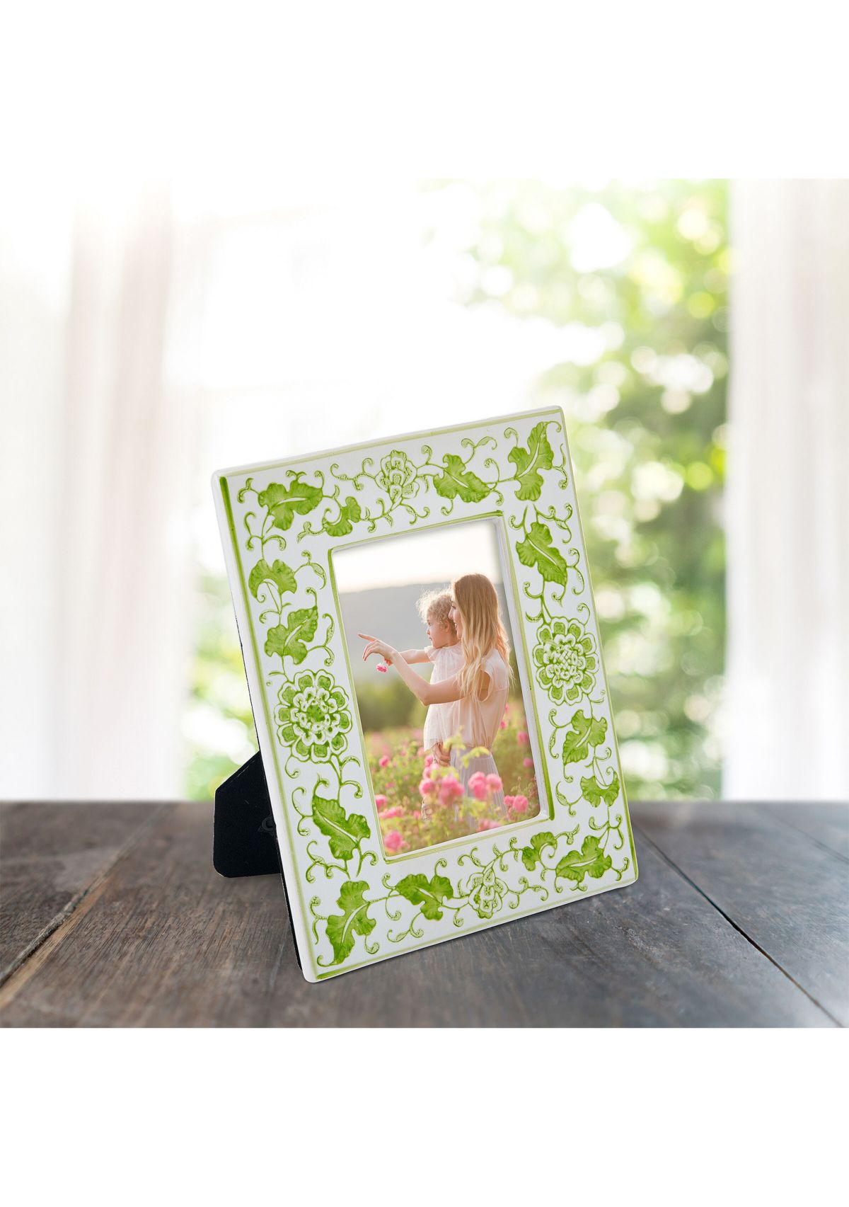 Ceramic 4" x 6" Picture Frame