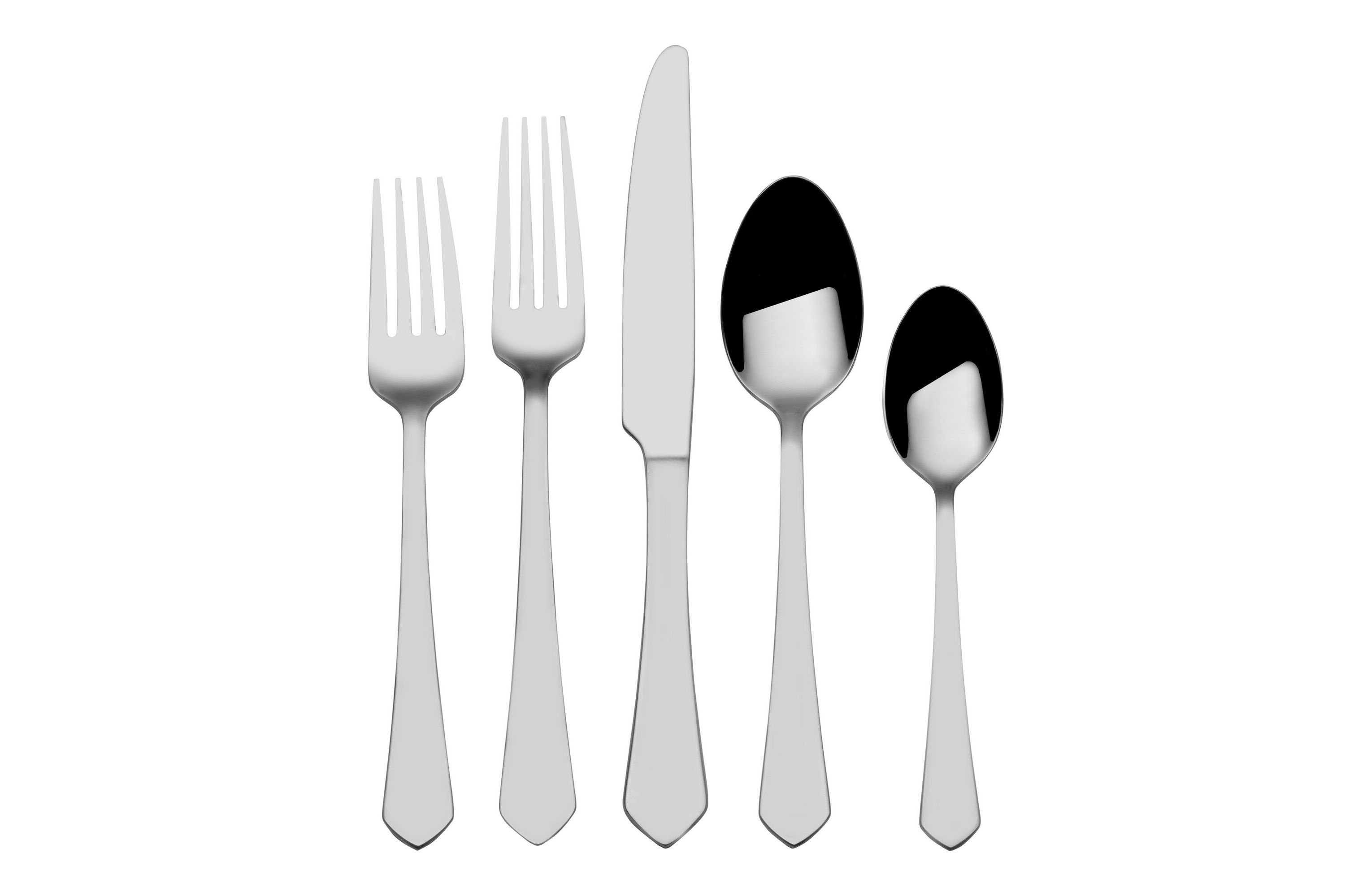 Gourmet Basics by Mikasa Almond 20-pc Flatware Set, Service for 4