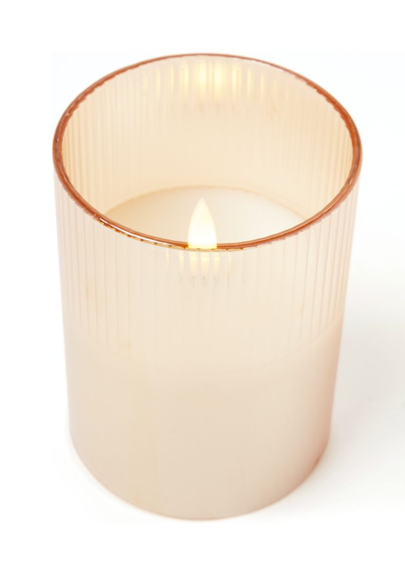 LED Glass Candle Set