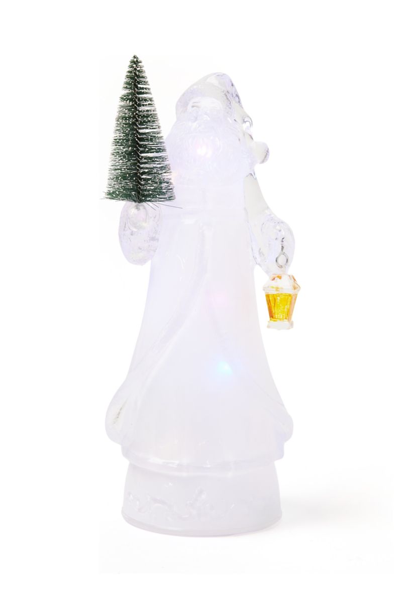 Color Changing LED Santa Acrylic Figurine