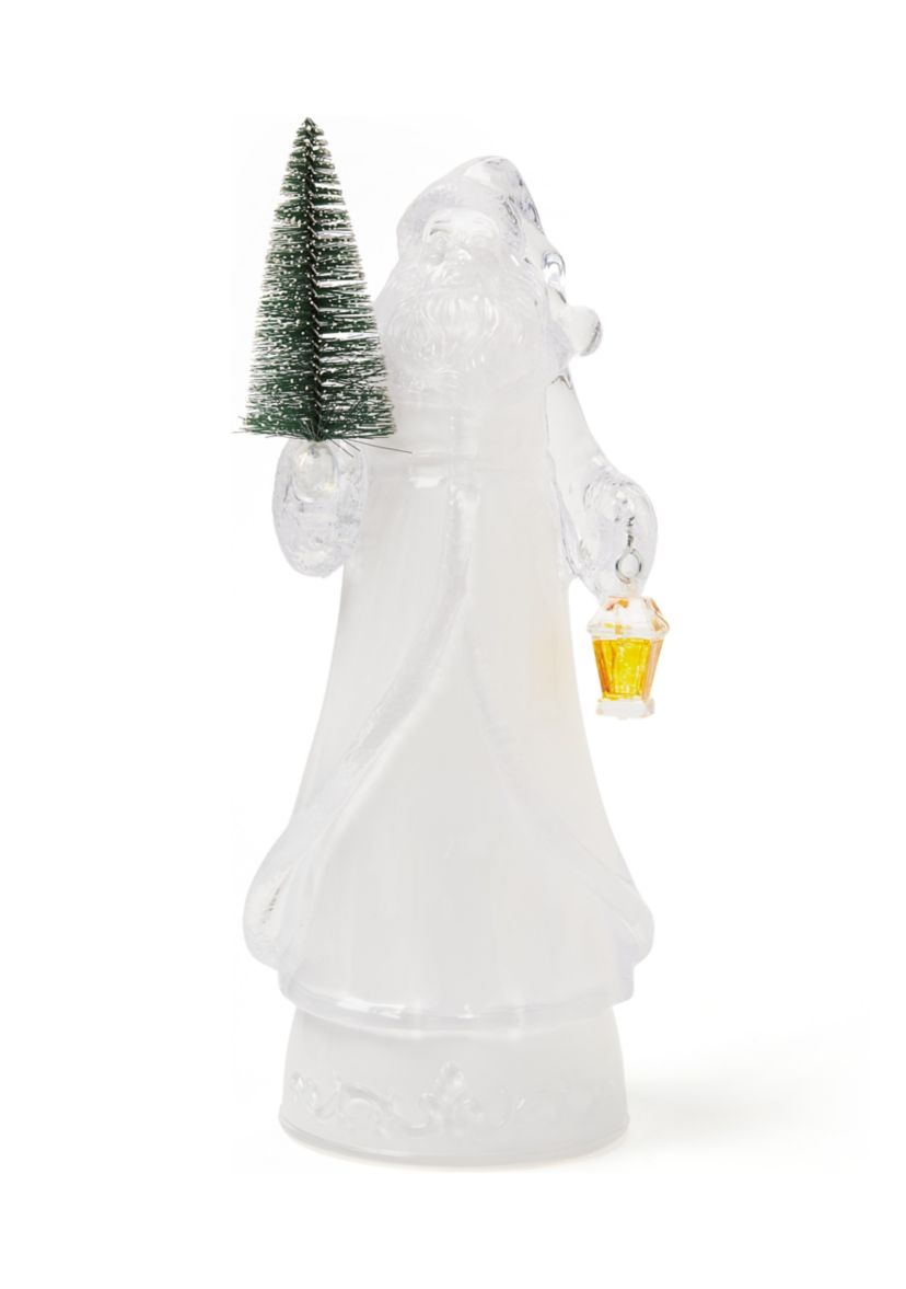 Color Changing LED Santa Acrylic Figurine