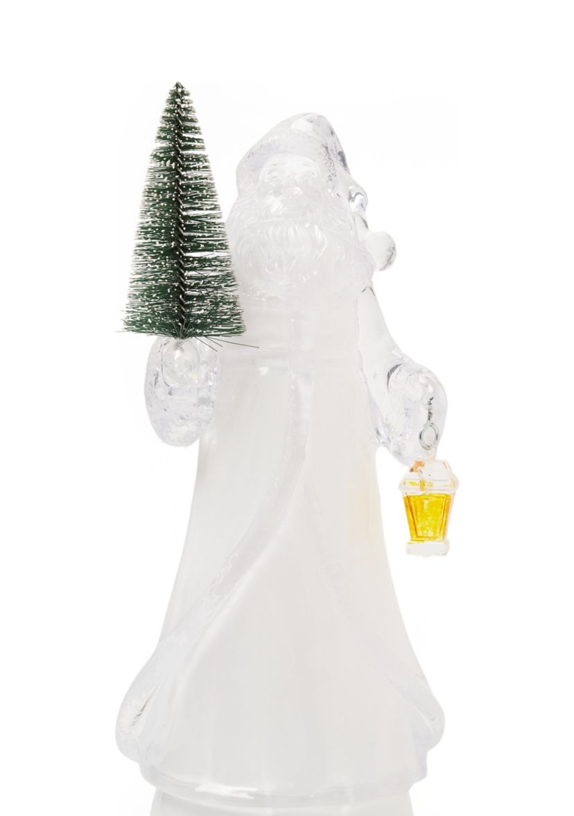 Color Changing LED Santa Acrylic Figurine